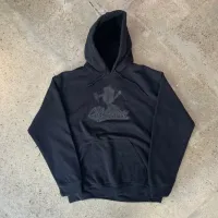 HOODIE LOGO SCHWARZ