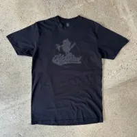 T-SHIRT LOGO SCHWARZ